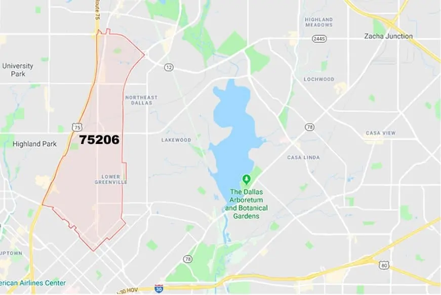 Property Listings in East Dallas Zip Code 75206