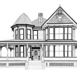 Victorian Style Architecture - East Dallas