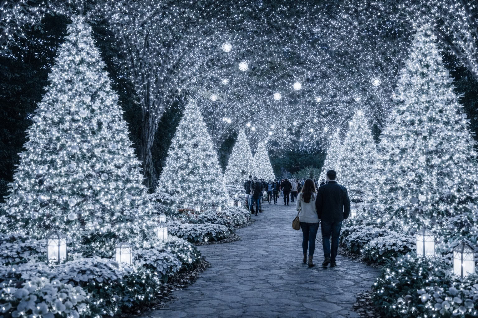 Holiday Village at the Dallas Arboretum
